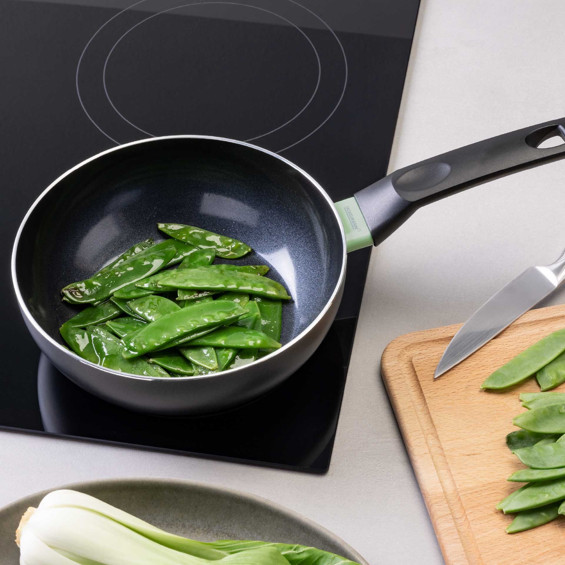 Wokpanne keramikk non-stick Ø28 cm Brandao - bakside