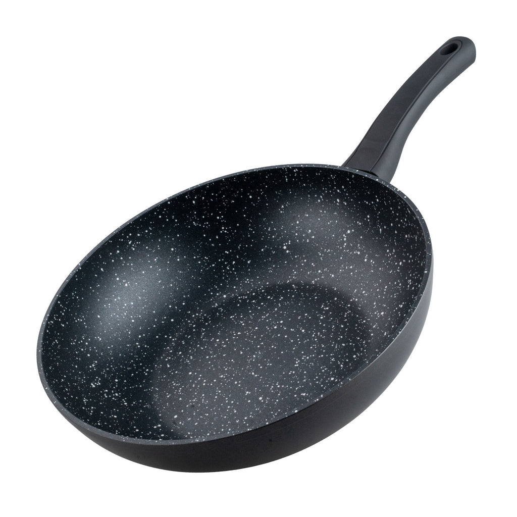 Wokpanne Marble non-stick Ø28 cm resirkulert aluminium forfra
