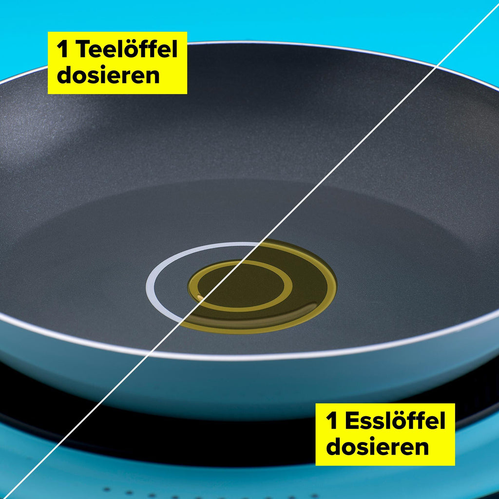 Wokpanne non-stick Ø28 cm med oljedoseringssystem - Tasty rengjøres i oppvaskmaskin