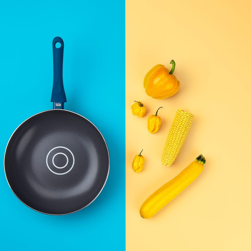 Detalj av oljedoseringssystem på Wokpanne non-stick Ø28 cm med oljedoseringssystem - Tasty