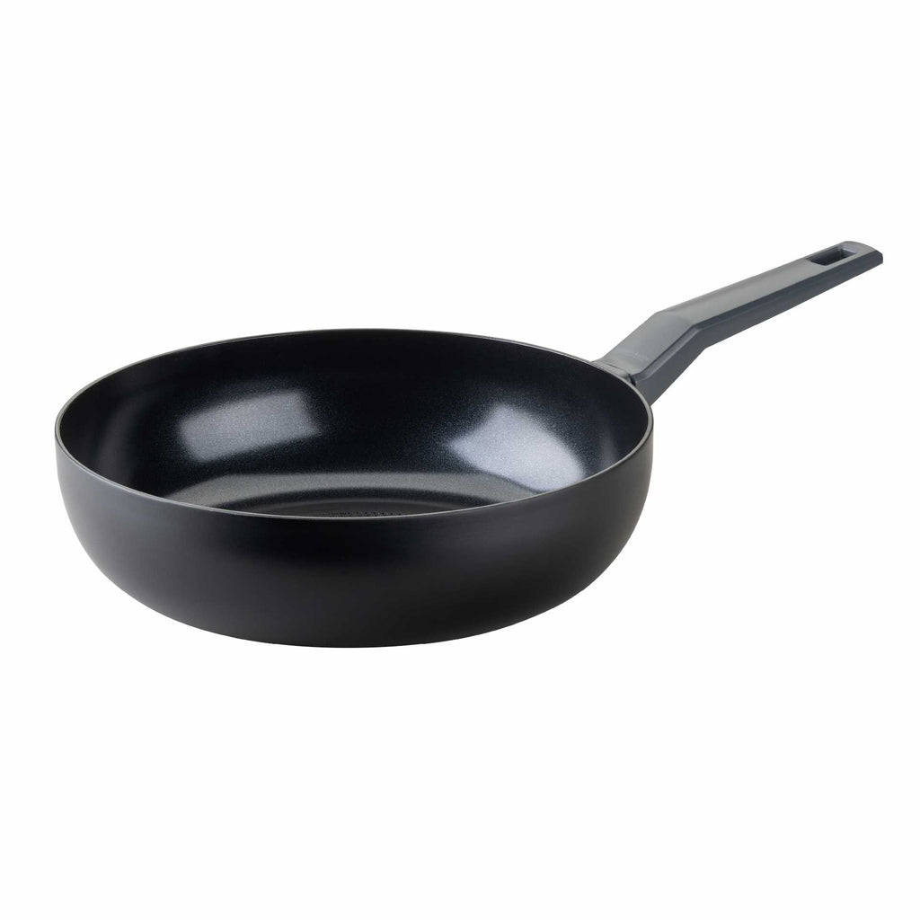 Wokpanne Statement keramikk non-stick Ø28 cm aluminium forfra
