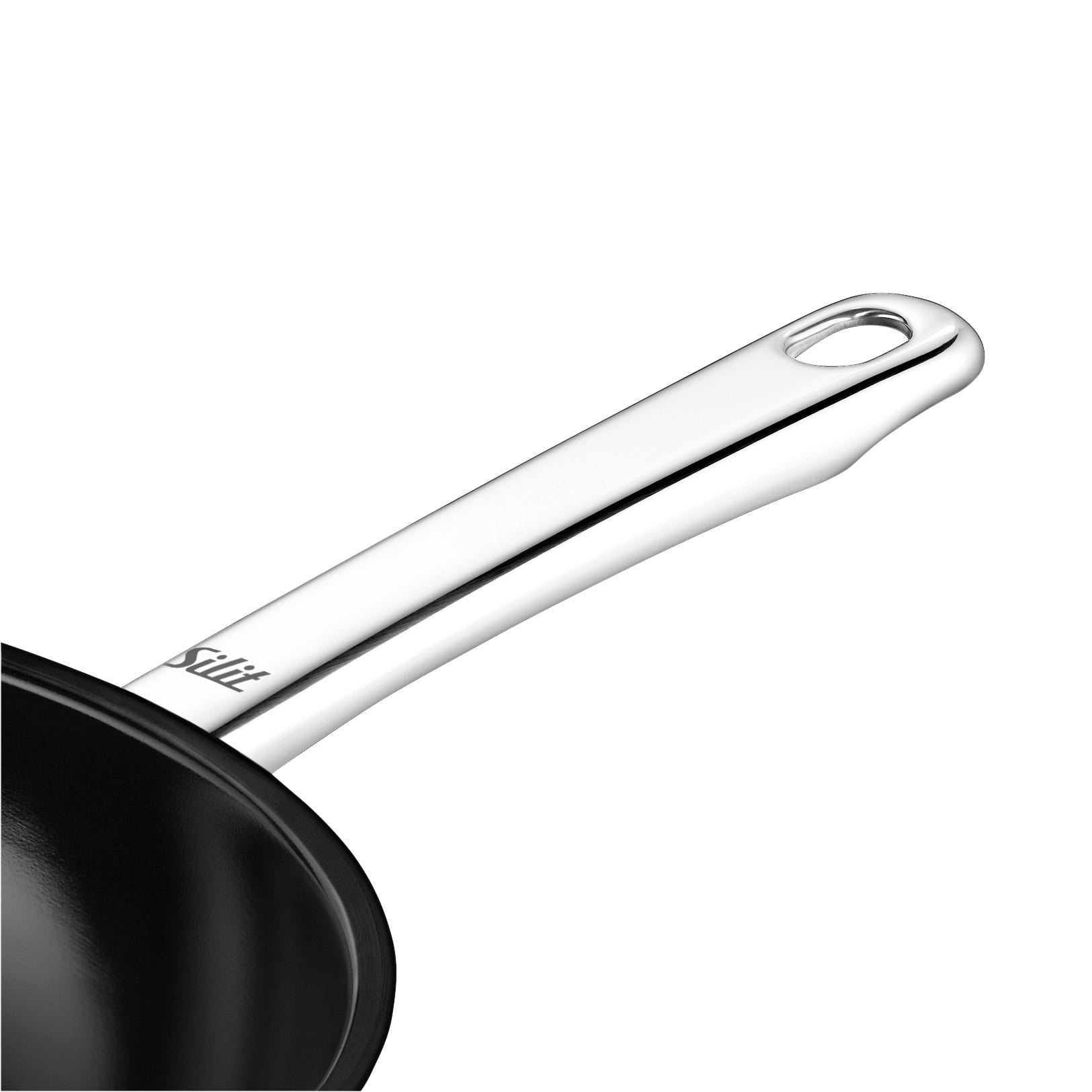 Wokpanne Wuhan 28 cm rustfritt stål keramisk non-stick med lokk